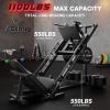 imageLeg Press Hack Squat Machine Leg Machine for Home Gym with Linear Bearing L11 Professional Adjustable Leg Exercise Machine Lower Body SpecialBlack