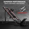 imageLeg Press Hack Squat Machine Leg Machine for Home Gym with Linear Bearing L11 Professional Adjustable Leg Exercise Machine Lower Body SpecialBlack