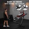 imageLeg Press Hack Squat Machine Leg Machine for Home Gym with Linear Bearing L11 Professional Adjustable Leg Exercise Machine Lower Body SpecialRed