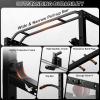 imageS21 Power Cage MultiFunction Power Rack with Adjustable Cable Crossover System 2000LBS Squat Rack for Home Gym with More Training AttachmentsBlack