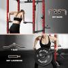imageS21 Power Cage MultiFunction Power Rack with Adjustable Cable Crossover System 2000LBS Squat Rack for Home Gym with More Training AttachmentsRed