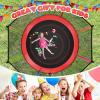 imageTrampoline 8FT 10FT 12FT 14FT 15FT Outdoor Trampolines with Enclosure Net and Ladder Recreational AntiRust Trampolines for Kids and Adults ASTM ApprovedColored
