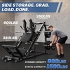 image:imageJELENS L20 4in1 Leg Press Hack Squat Machine Combo for Home Gym  45 Leg Press Hack Squat Reverse Hack amp Calf Raise 1500LB Capacity Leg Exercise EquipmentBLACK