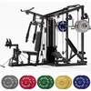 image:imageJELENS HM01 Home Gym System 150LB Weight Stack Smith Machine with LAT PullDown amp Leg Press AllinOne Strength Training Equipment Workout Station for WorkoutBlack